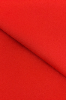 Rayon Blend Ponte Knit in Red Orange0