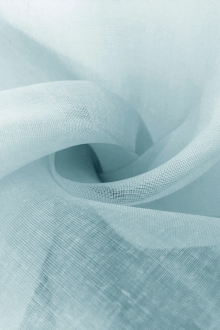 Swiss Cotton Organdy in Pastel Blue0
