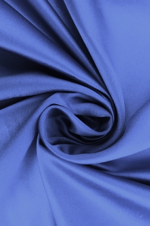Italian Silk Duchesse Satin in Crystal Blue0