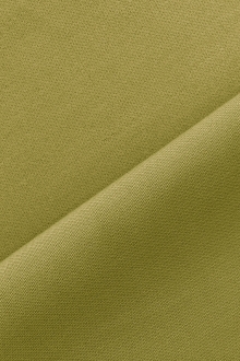Italian Wool Satin Faille in Apple Green0