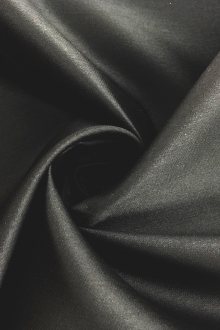 Silk and Polyester Zibeline in Dark Gray0
