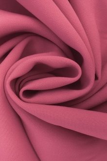 Polyester Stretch Crepe in Carnation Pink0