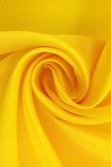Silk and Polyester Zibeline in Yellow0