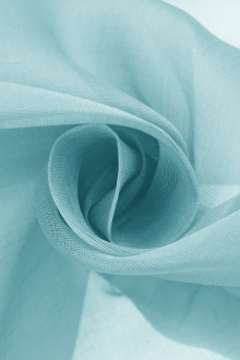 Swiss Cotton Organdy in Turquoise 0