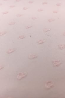 Dotted Swiss Silk Chiffon in Baby Pink0