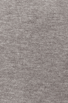 Cotton And Spandex French Terry in Charcoal Heather Grey