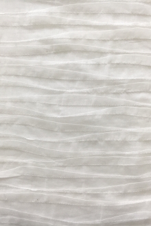 Indian Pleated Cotton in Off White0