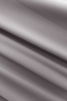 Polyester and Spandex Stretch Crepe in Silver0