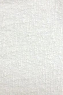 Stretch Cotton Blend Tweed in White0