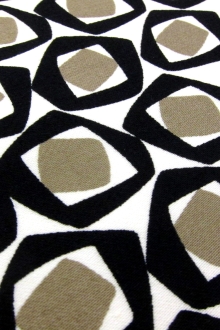 Geometric Cotton Lycra Sateen Print0