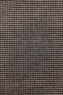 Italian Wool Blend Stretch Houndstooth Suiting 0