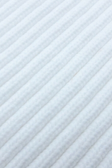 Nylon Rib Knit in White0