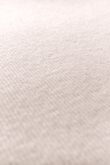 Japanese Cotton Tubular Rib Knit in Off White0