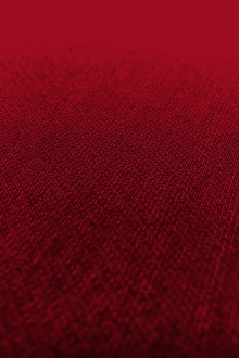 Heavy Silk and Wool in Lipstick Red 0
