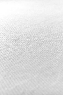 Japanese Cotton Tubular Rib Knit in White0
