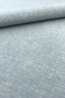 Yarn Dyed Linen Cotton Blend in Chambray0