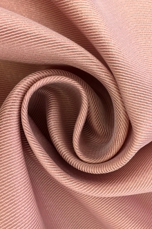 Metallic Polyester Twill in Pink0