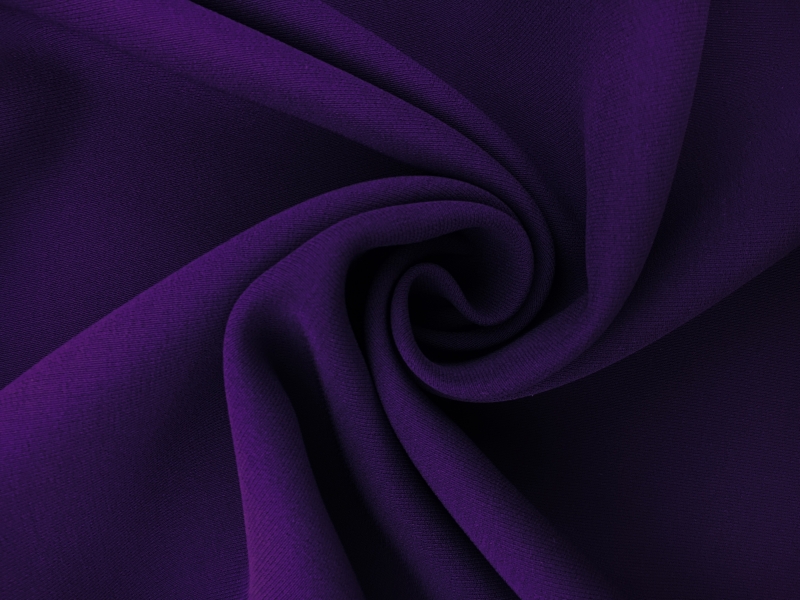 Silk Marocain Crepe in Purple0