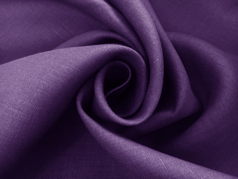 Italian Lightweight Linen in Purple1