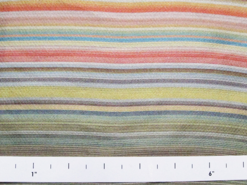 Silk Blend Organza Woven Stripe1