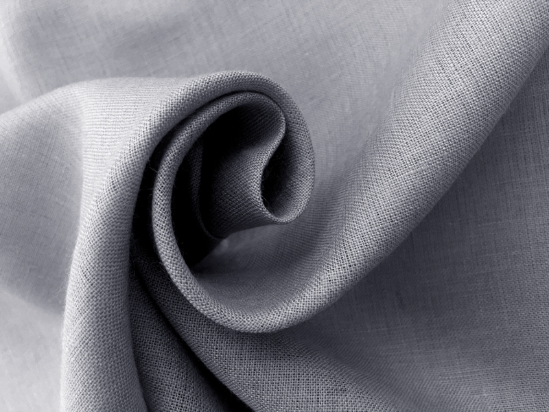 Italino Handkerchief Linen in Gray1