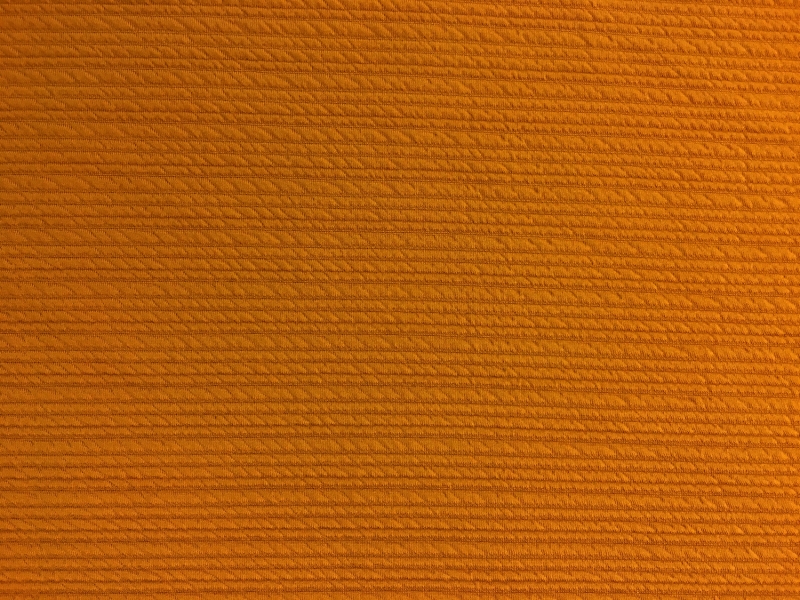 Polyester Spandex Novelty Knit in Burnt Orange0