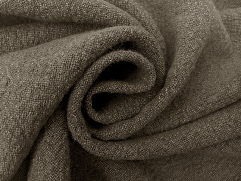 Linen Cotton Crinkle in Smoke Grey1