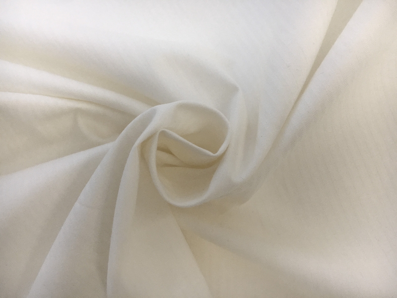 Italian Cotton Pocketing in Off White | B&J Fabrics