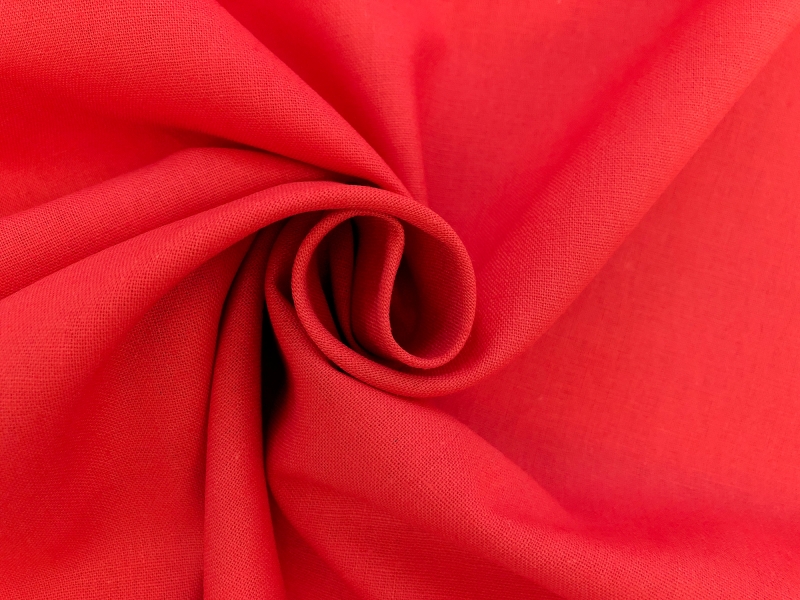 Linen Cotton Blend in Ruby1