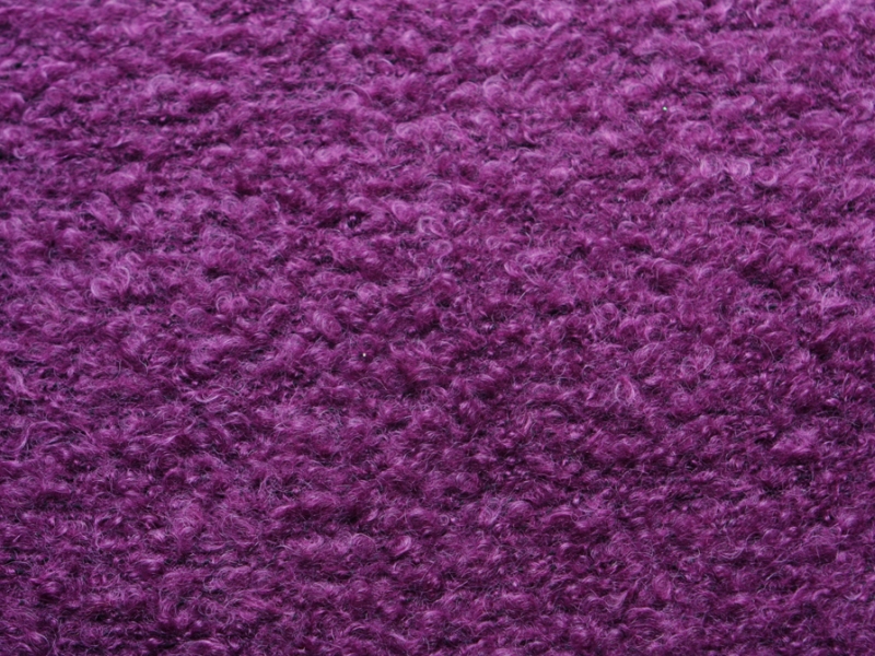 Acrylic Mohair Wool Poly Bouclé in Fushcia | B&J Fabrics