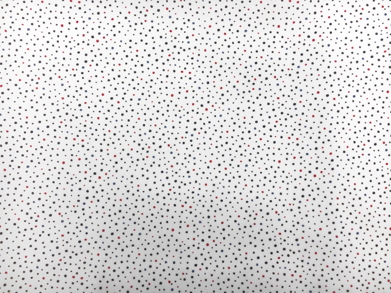 Japanese Cotton Lawn Petite Dots Print in White0
