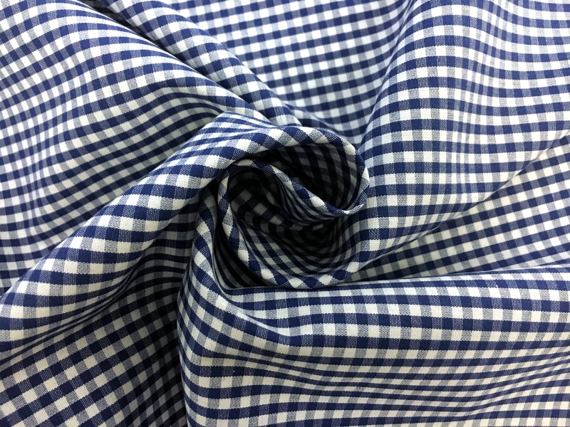 1/8" Cotton Gingham in Royal Blue1