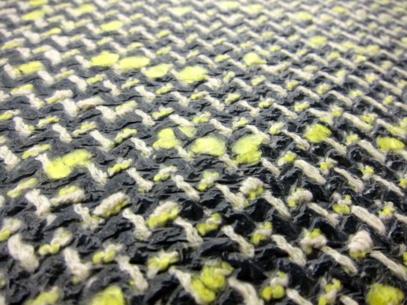 Coated Cotton Blend Tweed2