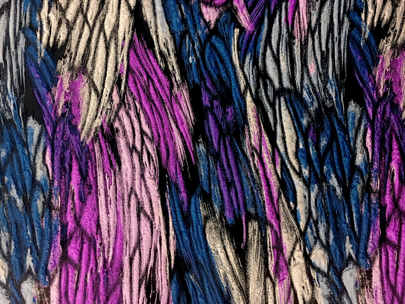 Christian Siriano Abstract Silk Blend Cloque 0