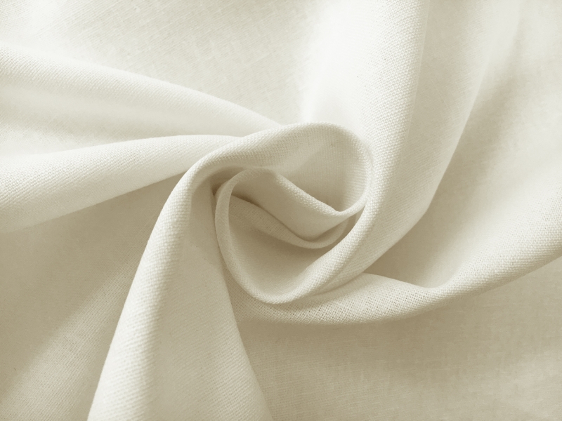 Linen Cotton Blend in Bleached White1