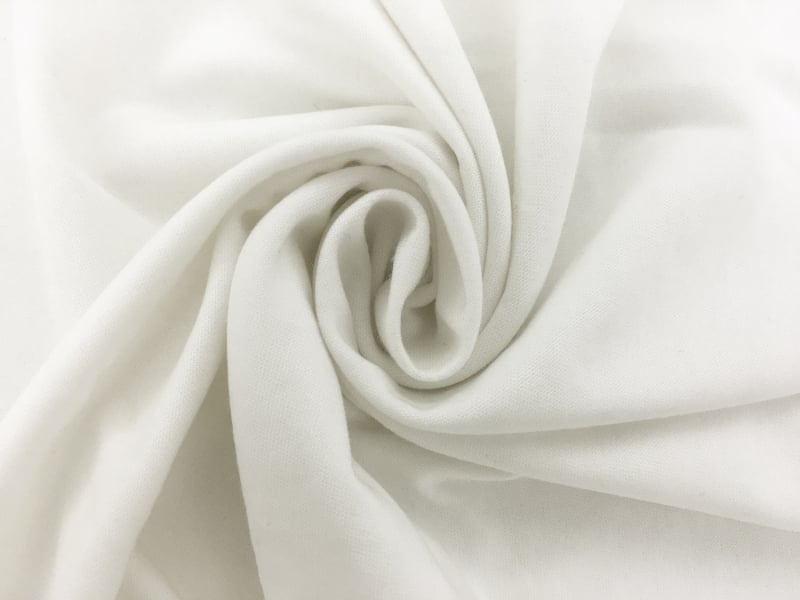 Japanese Tencel Nylon Wool Jersey in Off White1