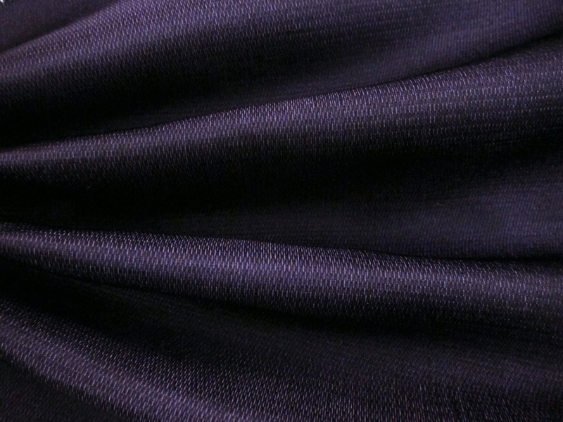 Double Face Silk Satin Barathea (in Purple) | B&J Fabrics