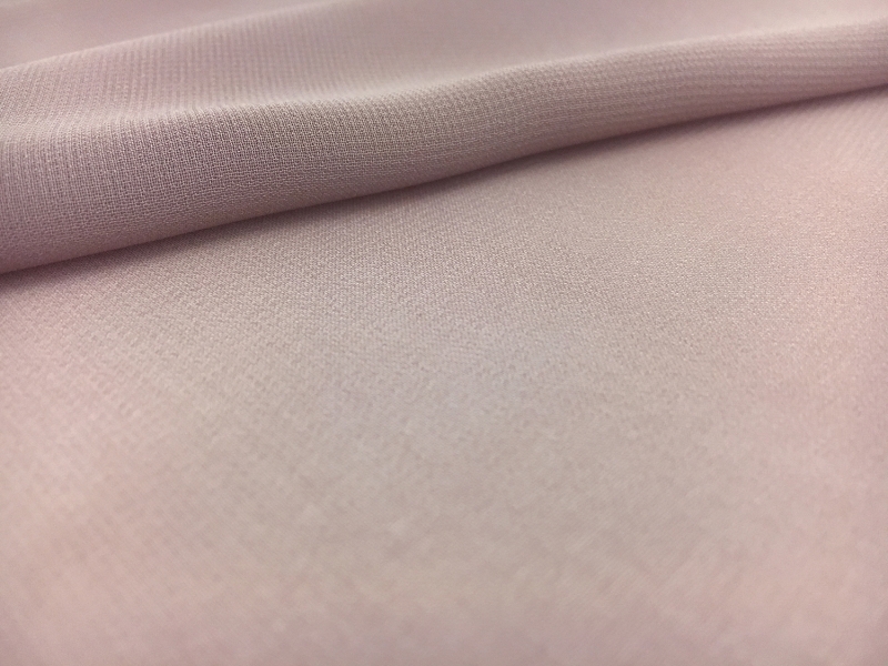 Japanese Polyester Chiffon in Taupe0