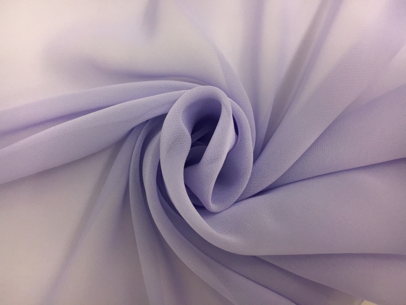 Japanese Polyester Chiffon in Wisteria1