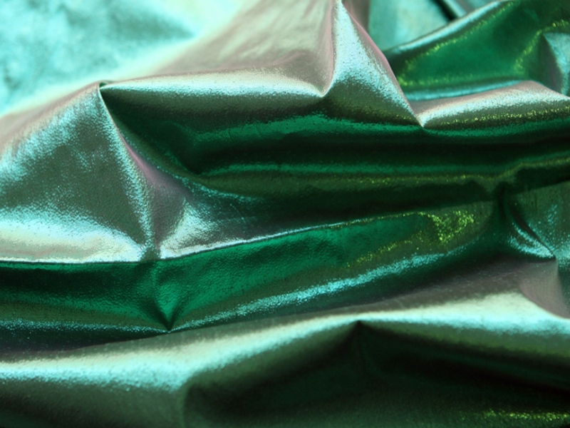 Tissue Lamé in Green1