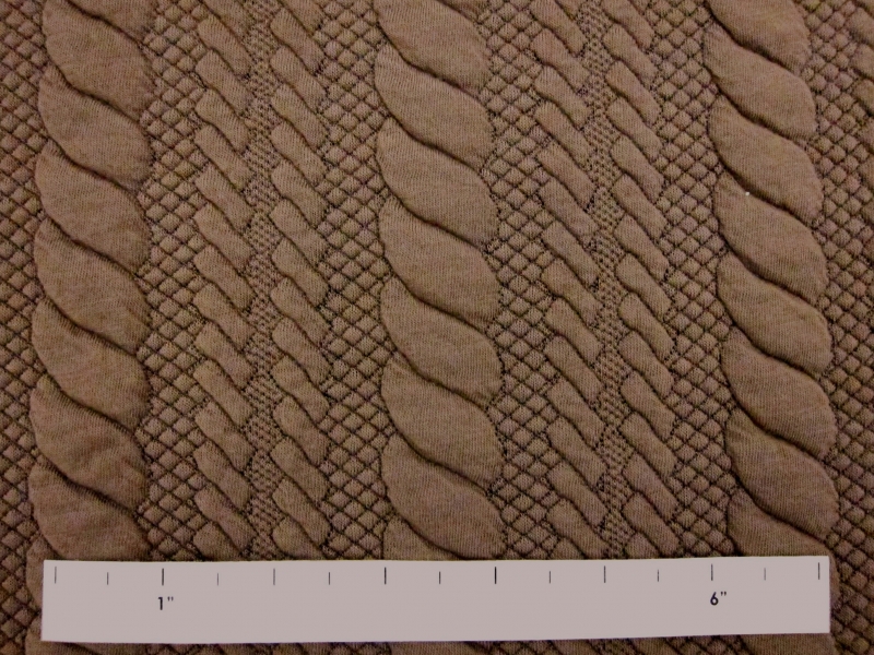 Polyester Spandex Novelty Knit1