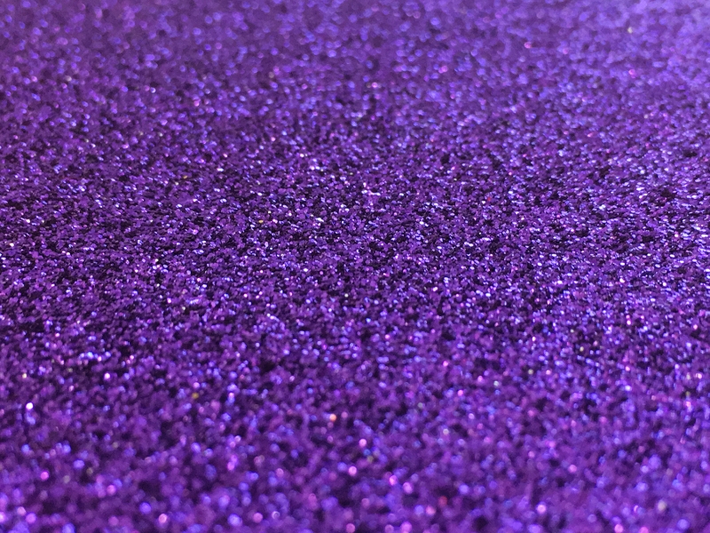 Heat Transfer Polyester Glitter Adhesive in Purple1
