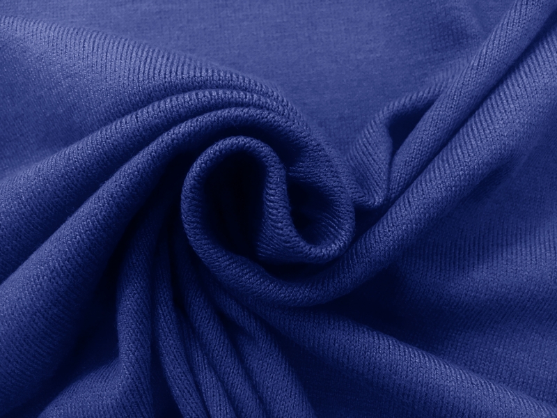 Poly Viscose Blend Knit in Ultramarine | B&J Fabrics