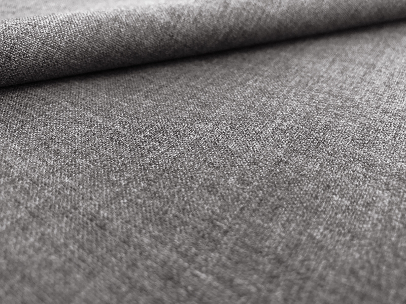 Lightweight Tropical Wool Suiting in Light Grey