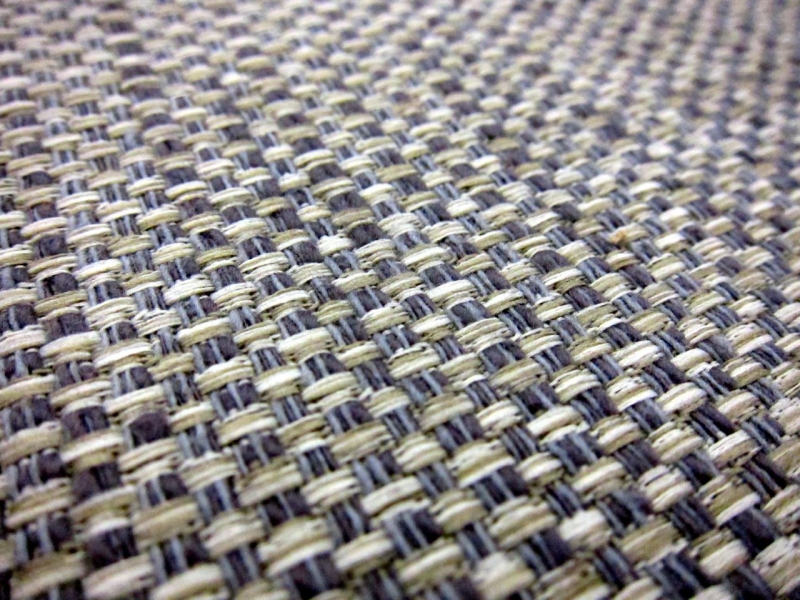 Cotton Blend Basketweave Upholstery in Granite2