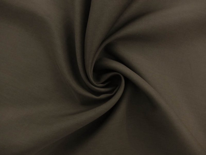 Silk and Cotton Voile in Taupe1
