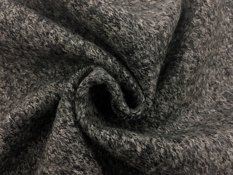 Virgin Wool Felted Knit Tweed1