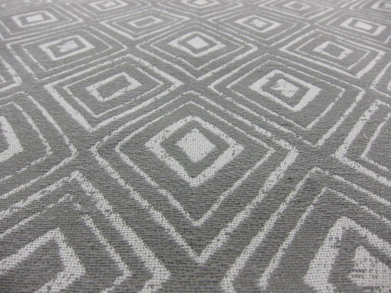 Poly Cotton Upholstery Geometric Print2