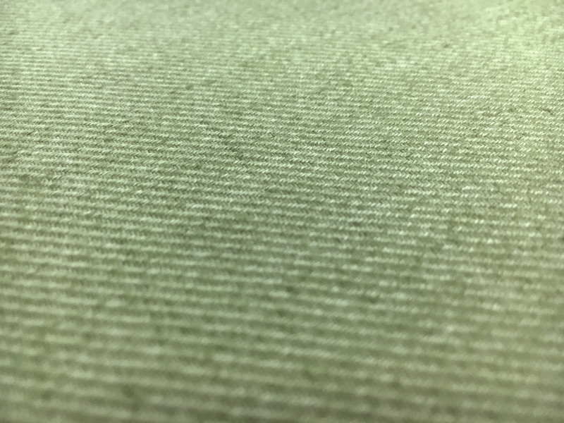 Poly Cotton Linen Blend Twill in Green2