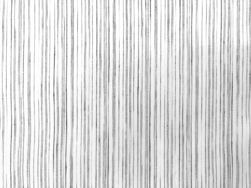 Linen Novelty Stripe in White0